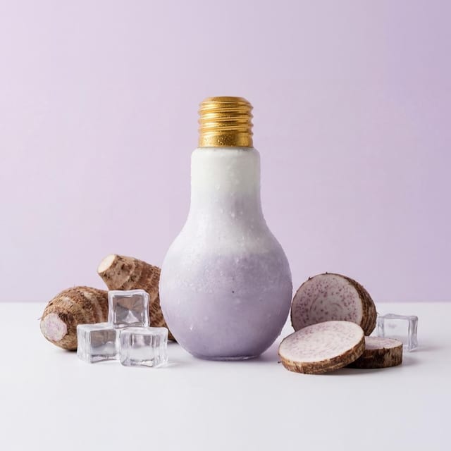Taro Slush (Light Bulb).