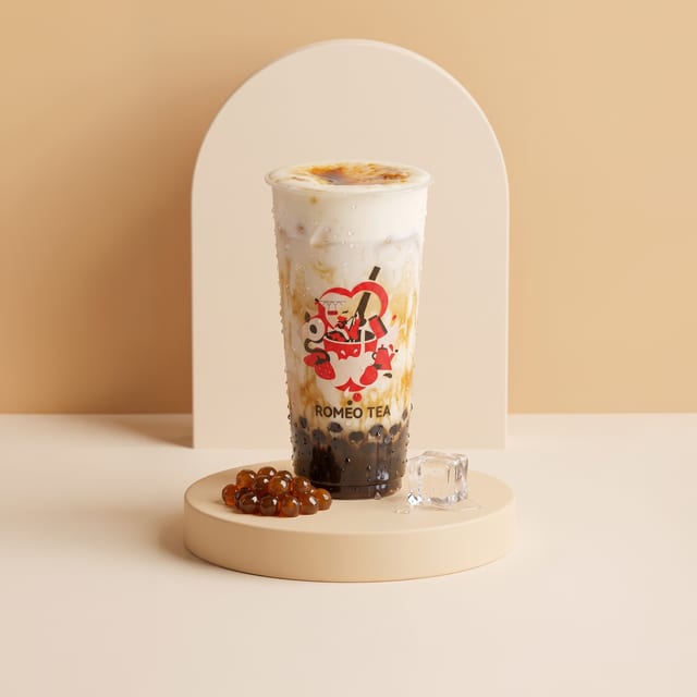 Signature Mousse Milk Tea.
