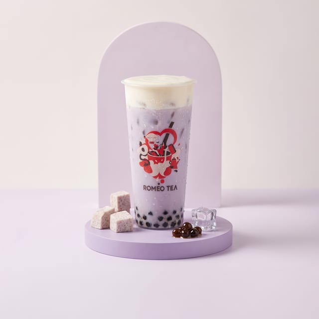 Taro Milk Tea.