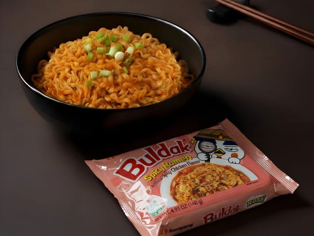 Buldak Rose Ramen.